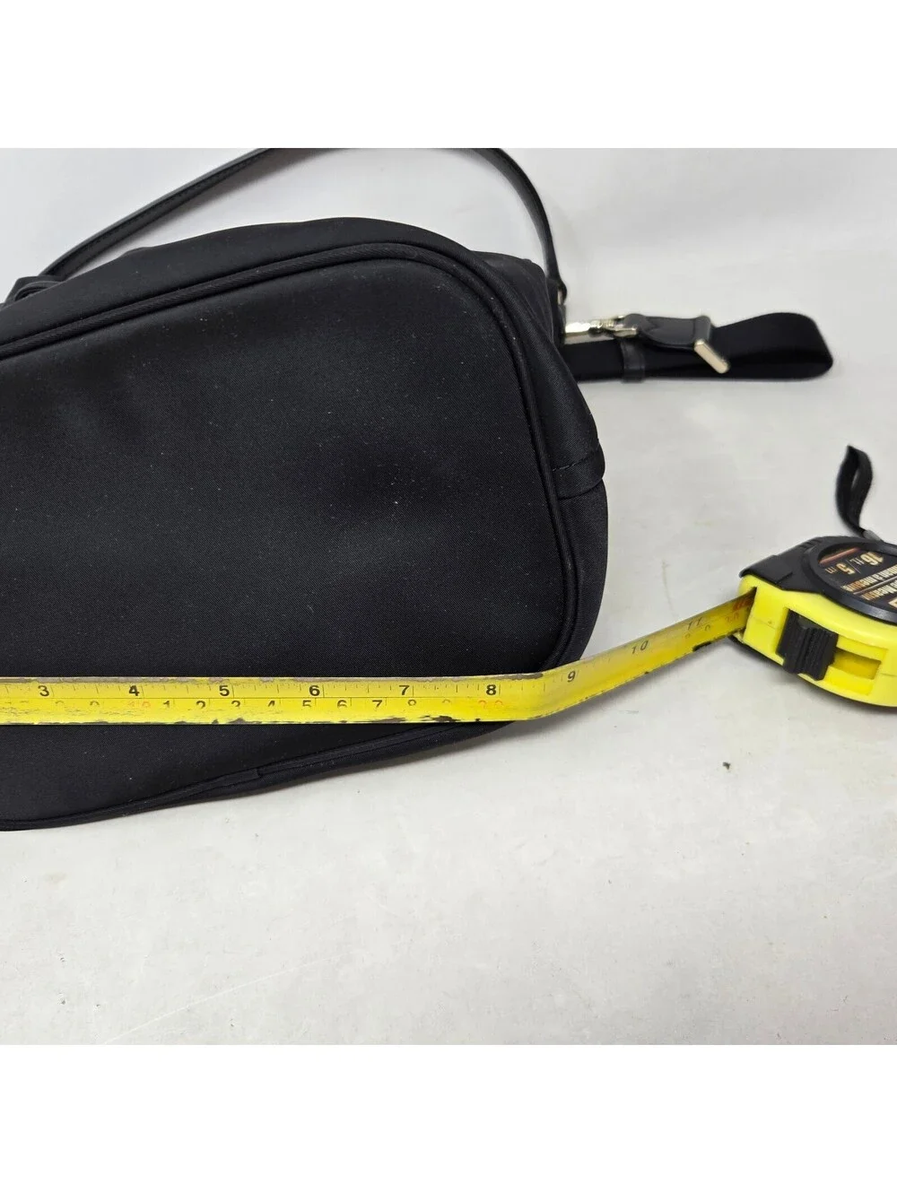 Kate Spade Chelsea The Little Better Black Nylon Bucket Bag Crossbody Purse